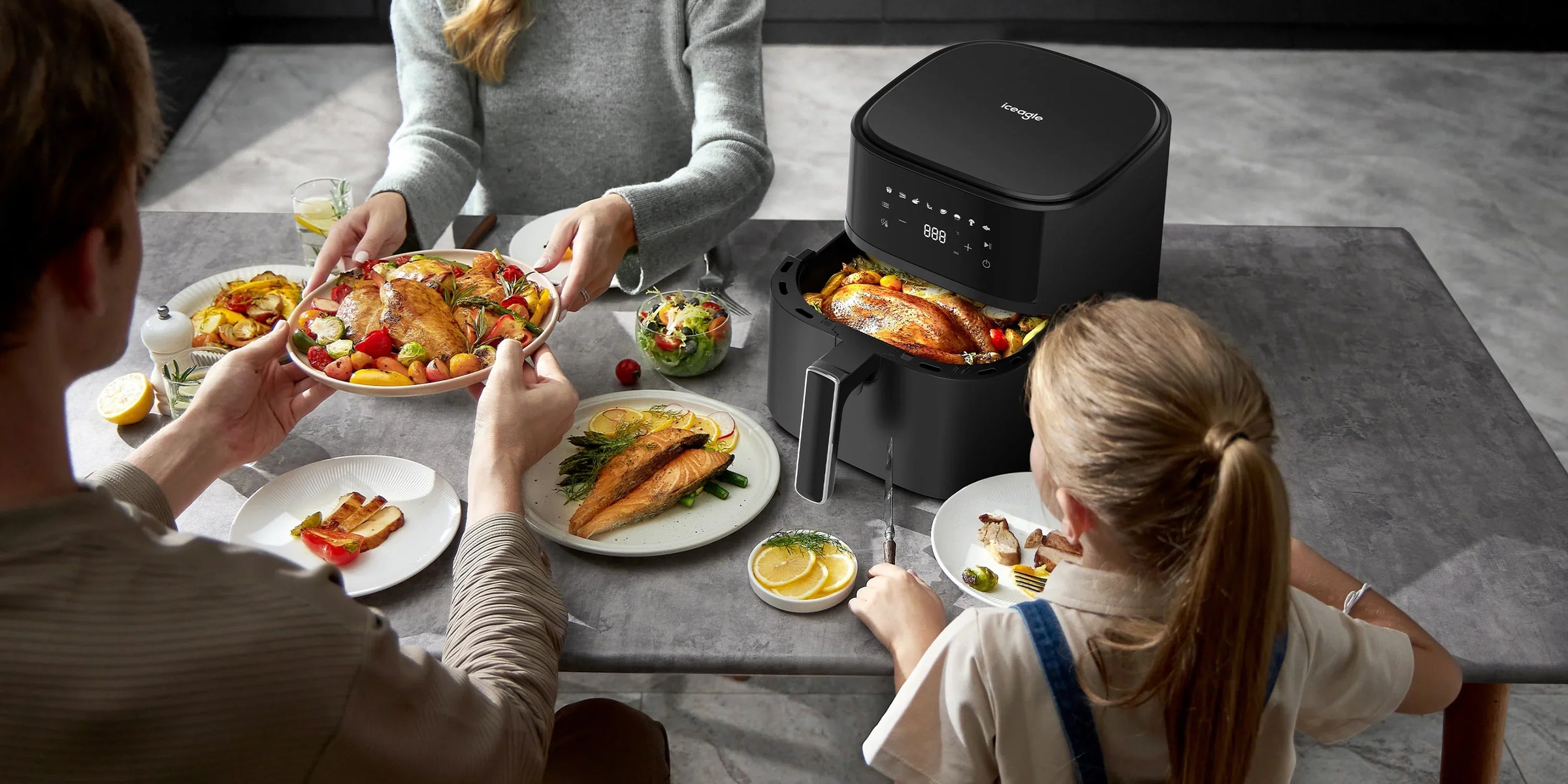 Freidora de aire caliente Single