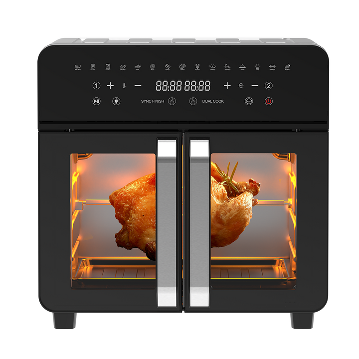 Freidora de Aire AFTO-2301DT 23L Dual Zone – Horno Air Fryer, 2200 W