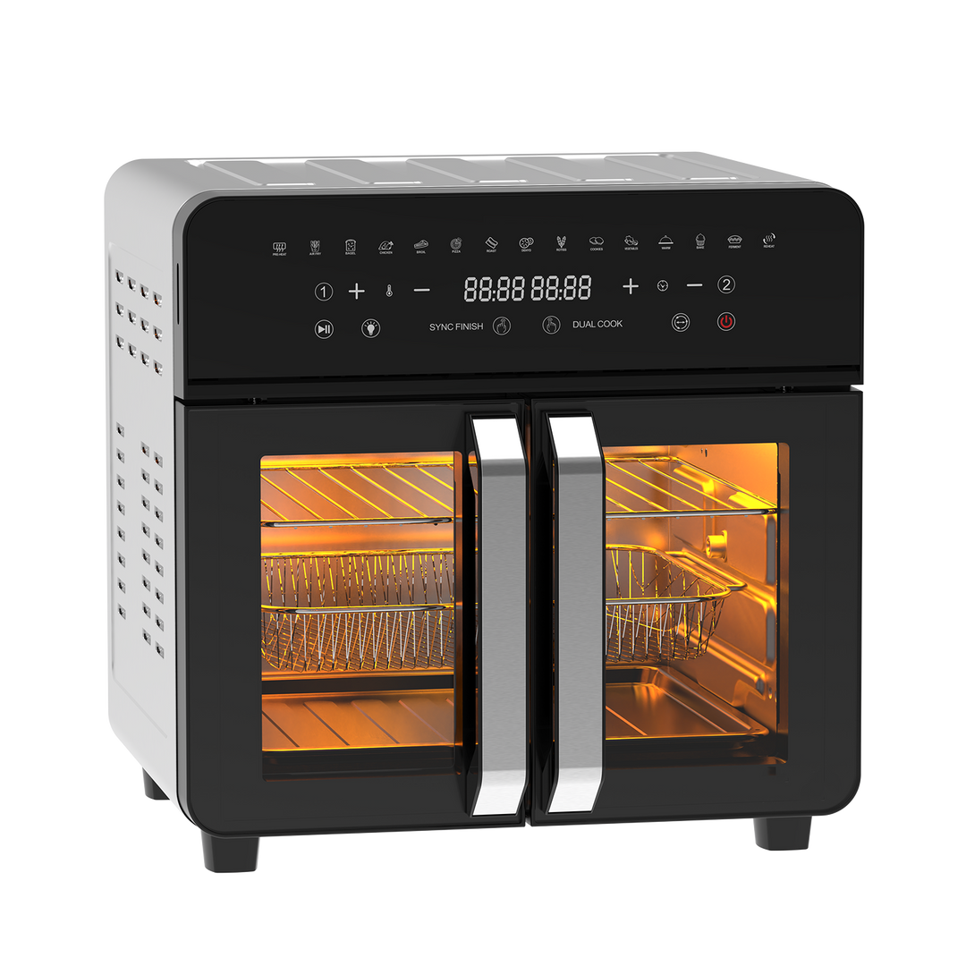 Freidora de Aire AFTO-2301DT 23L Dual Zone – Horno Air Fryer, 2200 W