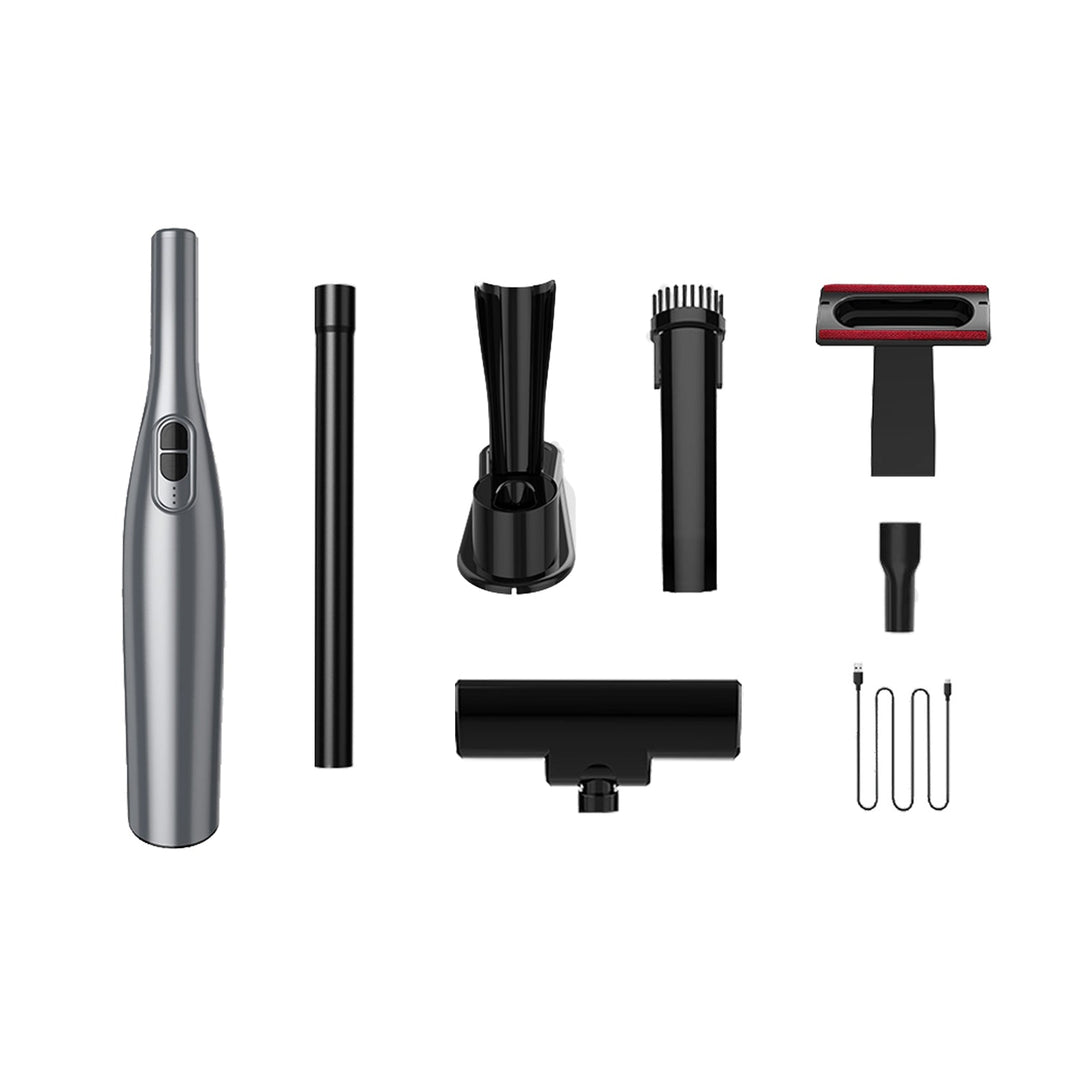 3 En 1 Aspirador de Mano Aspiradora de Coche Sin Cable Carga Rápida Potente Filtro