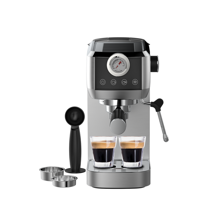 Cafetera Semiautomática CM1665B 1350W, Cafetera Espresso 20 bar, 1,3 L