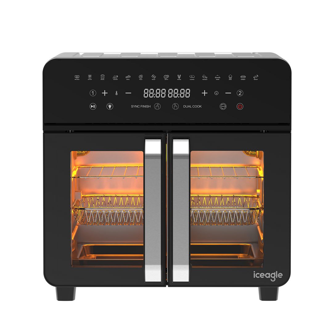 Freidora de Aire AFTO-2301DT 23L Dual Zone – Horno Air Fryer, 2200 W