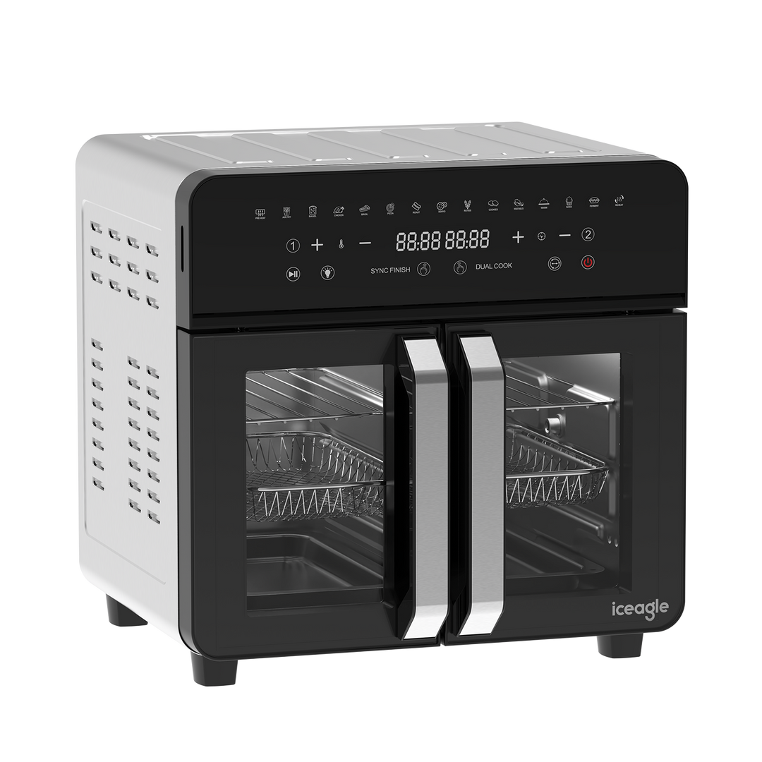 Freidora de Aire AFTO-2301DT 23L Dual Zone – Horno Air Fryer, 2200 W