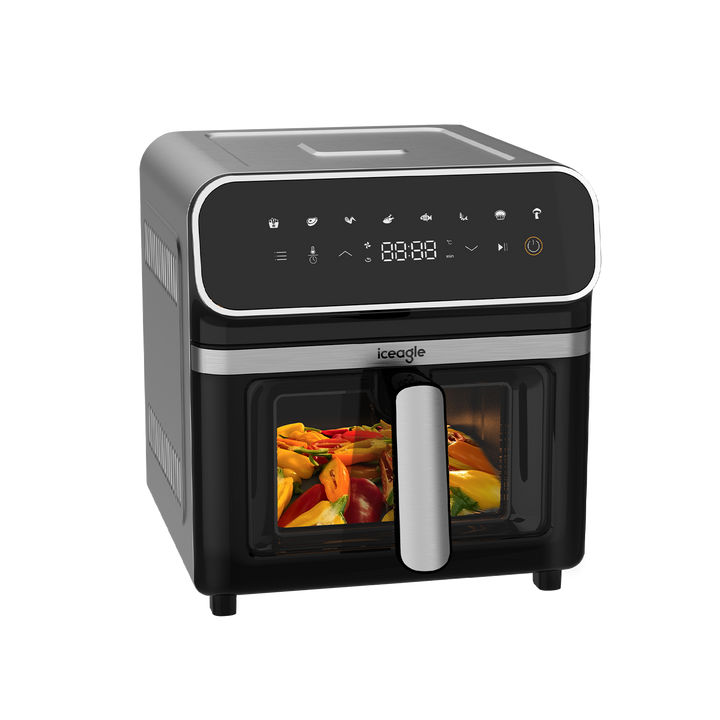 Freidora de Aire AF619 6.7L Air Fryer con Ventana Visibl