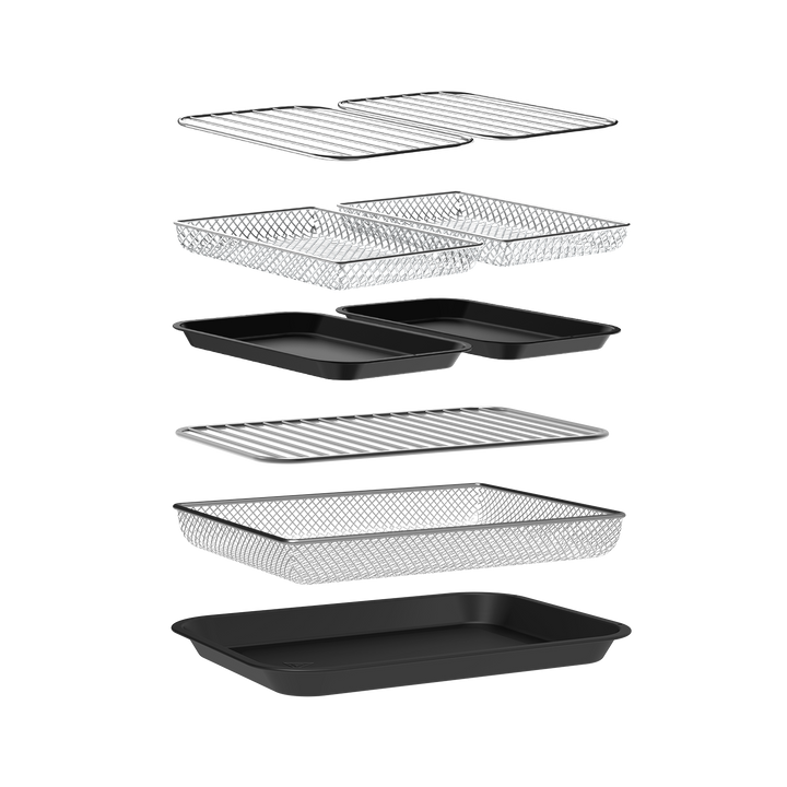 Freidora Sin Aceite Doble KDF5511D 12L, Freidora de Aire 2600 W