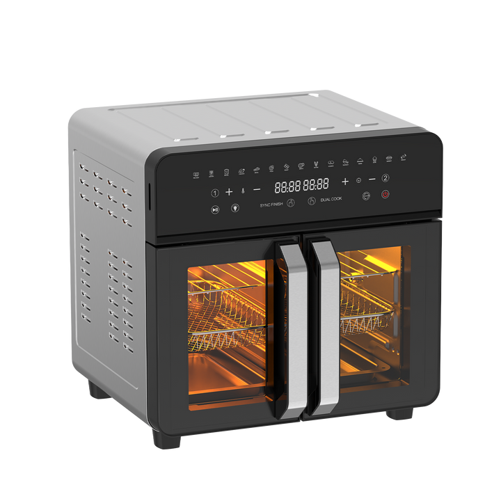Freidora de Aire AFTO-2301DT 23L Dual Zone – Horno Air Fryer, 2200 W