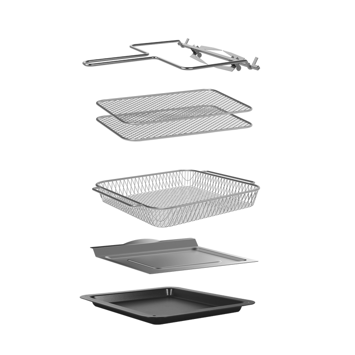 Freidora Sin Aceite AF1502D 15L, Freidora Aire con Pantalla Táctil Led, 2200W