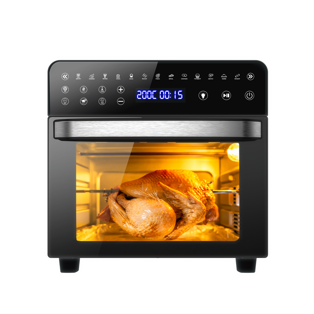 Freidora Sin Aceite AF1502D 15L, Freidora Aire con Pantalla Táctil Led, 2200W