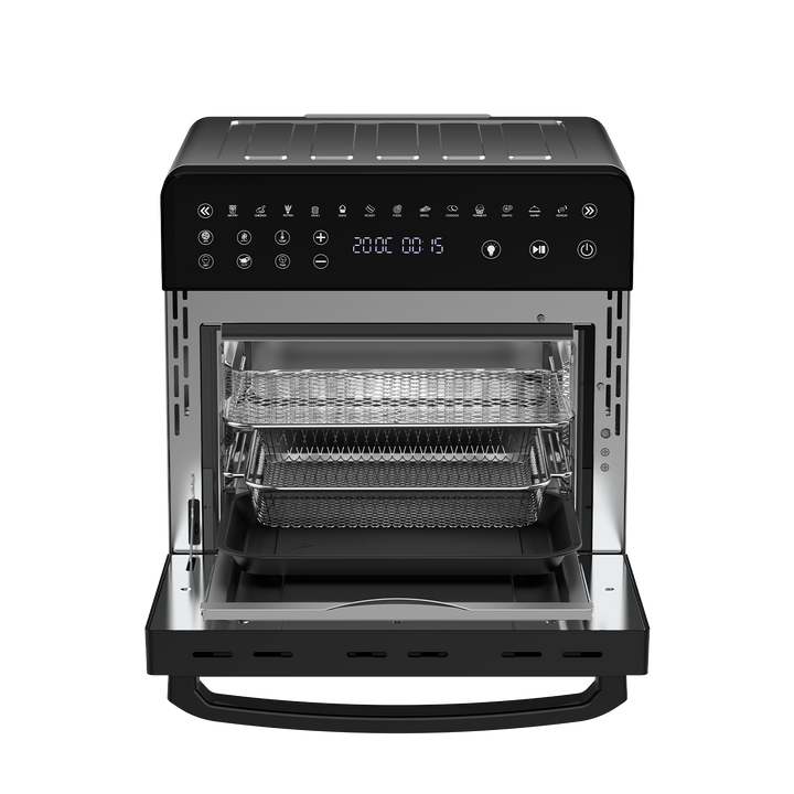 Freidora Sin Aceite AF1502D 15L, Freidora Aire con Pantalla Táctil Led, 2200W