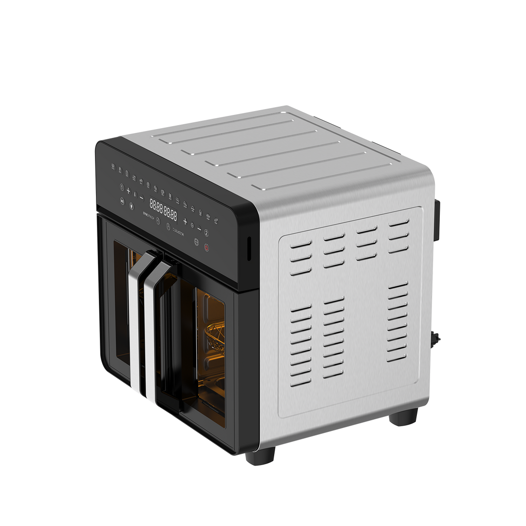 Freidora de Aire AFTO-2301DT 23L Dual Zone – Horno Air Fryer, 2200 W