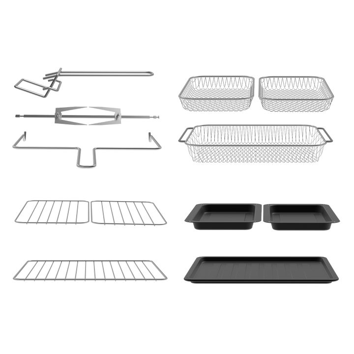 Freidora de Aire AFTO-2301DT 23L Dual Zone – Horno Air Fryer, 2200 W
