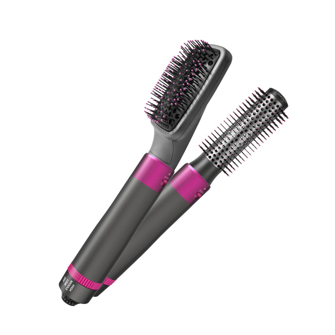 Cepillo Secador De Pelo, 5 En 1 Cepillo de Aire Caliente, 1000W