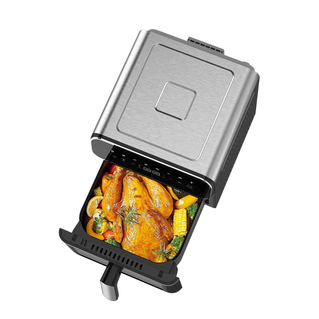 Freidora de Aire AF619 6.7L Air Fryer con Ventana Visibl